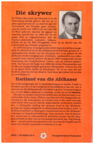 Hartland van die Afrikaner