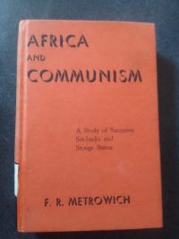 Africa and Communism - front cover