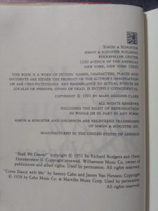 Loves Music, Loves to Dance – photo of this copy