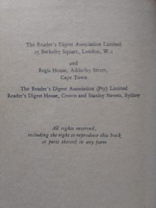 The Reader's Digest Keepsake – photo of this copy