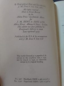 Tom Jones – photo of this copy
