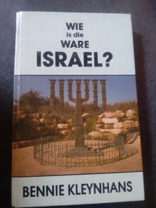 Wie is die ware Israel – voorblad van hierdie eksemplaar