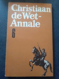 Christiaan de Wet-Annale 6 - front cover