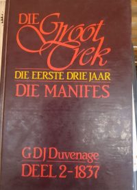 Die Groot Trek - Die Manifes (Deel 2) - front cover