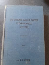 Die Oorsake van die Tweede Vryheidsoorlog - front cover