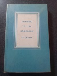 Inleiding tot die Sosiologie - front cover