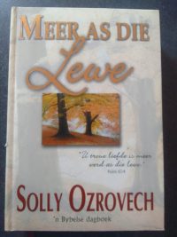 Meer as die Lewe - front cover